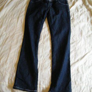BE Girl Brand Ladies Jeans size 15/16 Blue Denim with Embroidered Pockets
